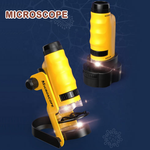 LED Lightweight Pocket Microscope